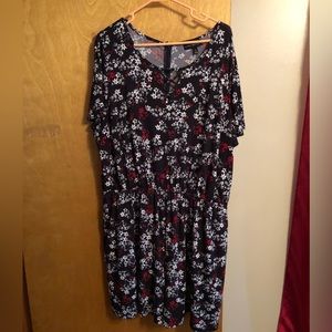 Lane Bryant, size 20 short sleeve romper